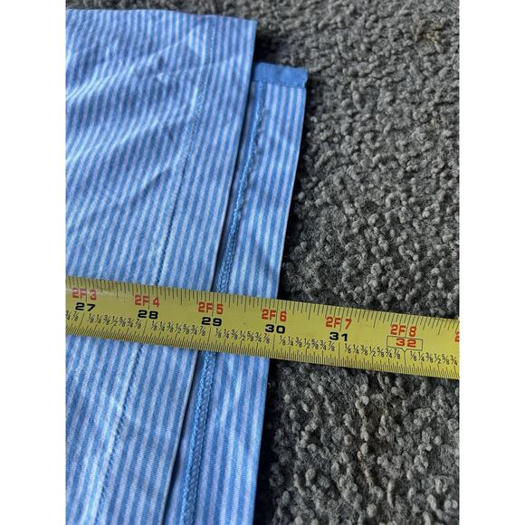 Brooks Brothers Polo Shirt Large Adult Blue Golf Stretch Performance Knit Mens L - Picture 3 of 5